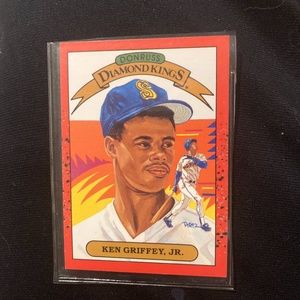 1989 leaf donruss diamond king Ken Griffey jr